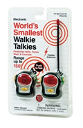World's Smallest Walkie Talkie, Set of 2