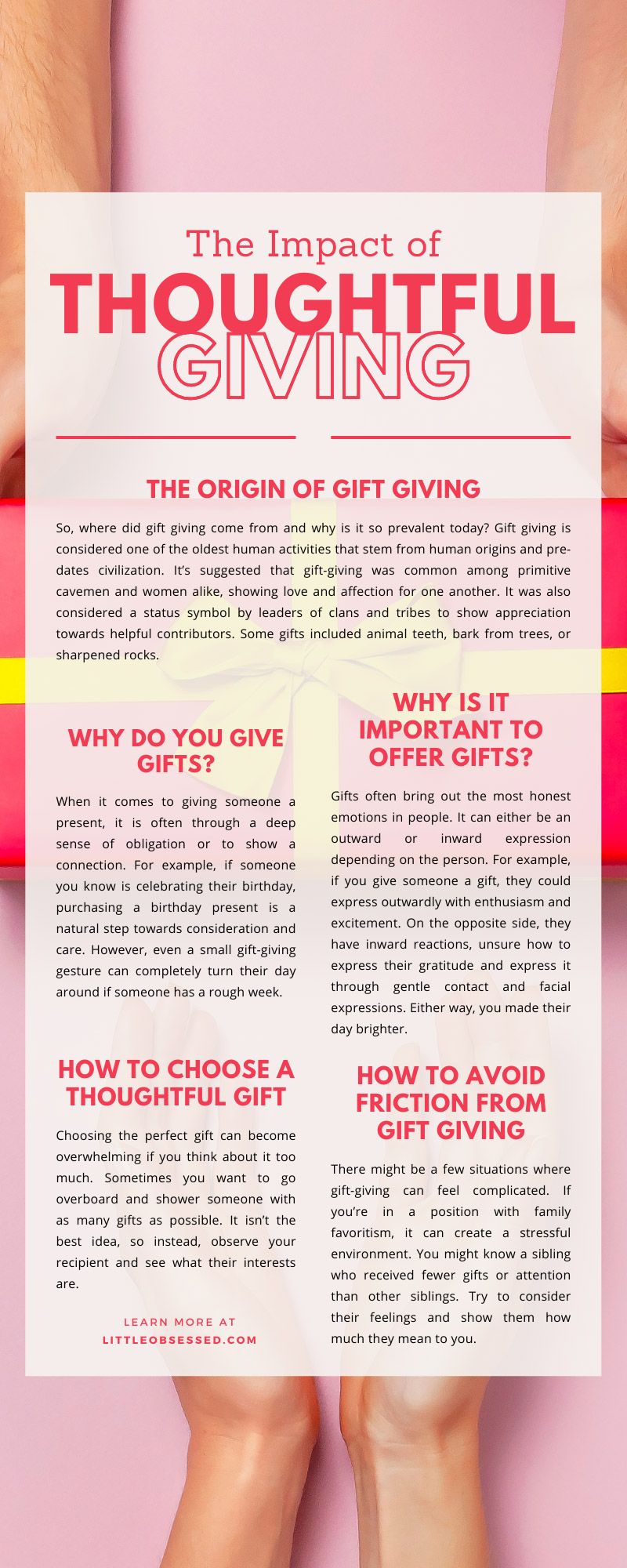 The Impact of Thoughtful Giving The Impact of Thoughtful Giving