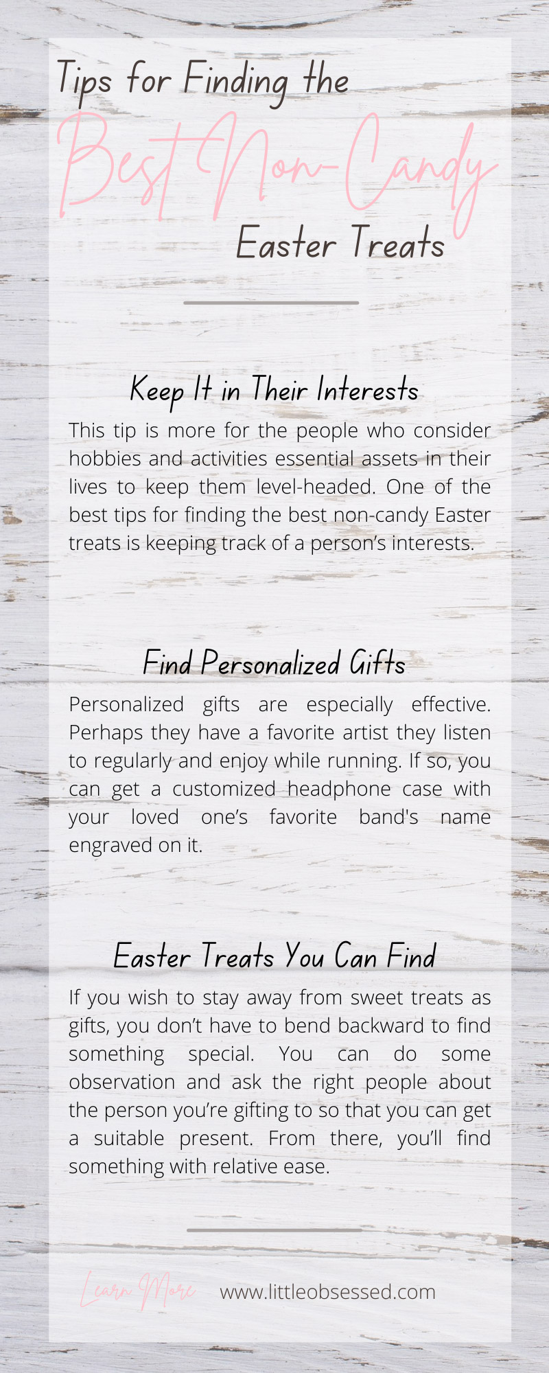 Tips for Finding the Best Non-Candy Easter Treats