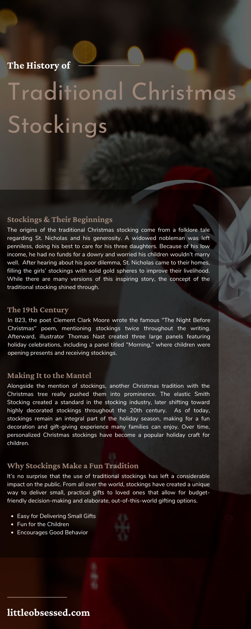 The History of Traditional Christmas Stockings The History of Traditional Christmas Stockings