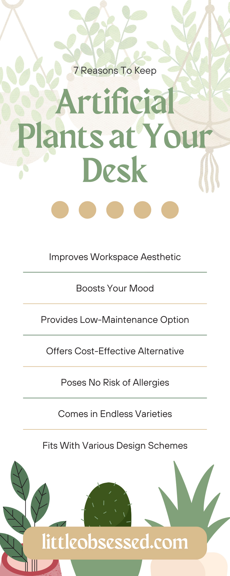 7 Reasons To Keep Artificial Plants at Your Desk 7 Reasons To Keep Artificial Plants at Your Desk