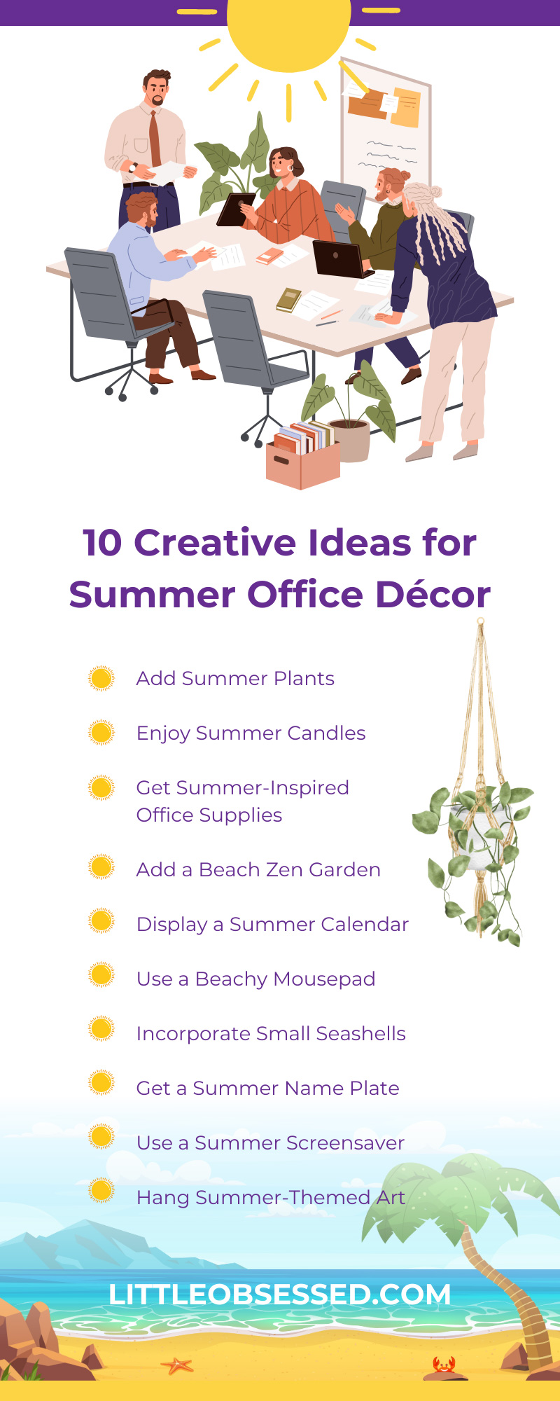 10 Creative Ideas for Summer Office Décor 10 Creative Ideas for Summer Office Décor