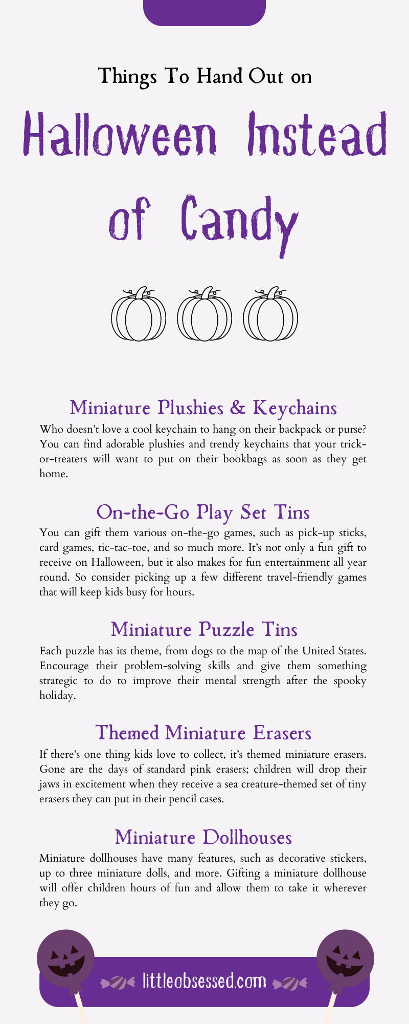 Things To Hand Out on Halloween Instead of Candy Things To Hand Out on Halloween Instead of Candy