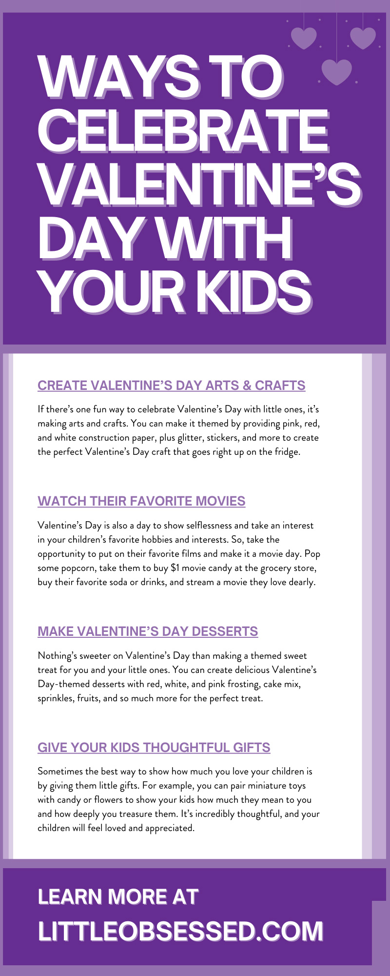 Ways To Celebrate Valentine’s Day With Your Kids Ways To Celebrate Valentine’s Day With Your Kids